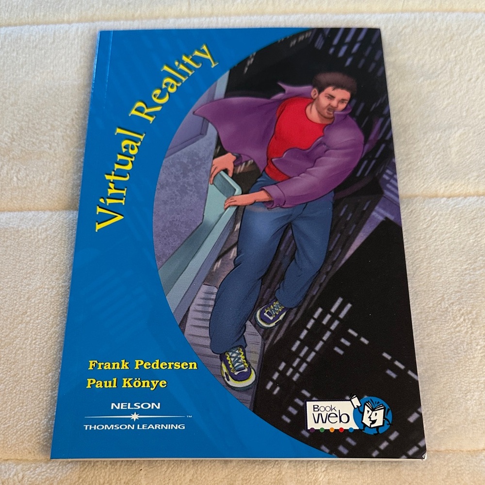 👁️4/$10👁️Virtual Reality Book by frank Pedersen